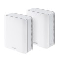 ASUS Wi-Fi Mesh система Asus ZenWiFi BT10 2pk White (90IG08Y0-MO3C40) (WiFi7, BE18000, Tri-band, Broadcom, 1x10GE WAN/LAN, 1xGE WAN/LAN, 1x10GE LAN, 1xUSB 3.0, AiMesh, антенны: 8)