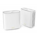 ASUS Wi-Fi Mesh система Asus ZenWiFi XD6S 2pk White (90IG06F0-MO3B40) (WiFi6, AX5400, Broadcom, 1xGE WAN, 1xGE LAN, AiMesh, антенны: 6)