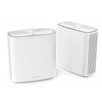 Wi-Fi Mesh система Asus ZenWiFi XD6S 2pk White (90IG06F0-MO3B40) (WiFi6, AX5400, Broadcom, 1xGE WAN, 1xGE LAN, AiMesh, антенны: 6)