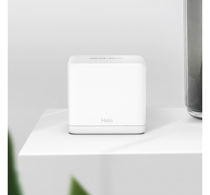 Mercusys WiFi Mesh система Mercusys Halo H30G (2-pack) (AC1300, 2хGE WAN/LAN, Beamforming, MESH, 2-pack)
