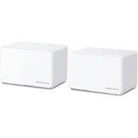 WiFi Mesh система Mercusys Halo H80X 2-pack (AX3000, 3хGE WAN/LAN, Beamforming, MU-MIMO, OFDMA)