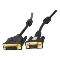 Кабель мультимедійний DVI to VGA 1.8m DVI-I 2 ferrite Atcom (16143)