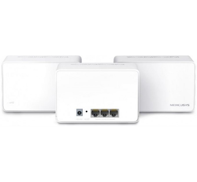 Mercusys WiFi Mesh система Mercusys Halo H80X 3-pack (AX3000, 3хGE WAN/LAN, Beamforming, MU-MIMO, OFDMA)