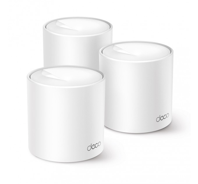TP-Link WiFi Mesh система TP-Link Deco X10(3-pack) (AX1500 1xGE LAN 1xGE WAN MU-MIMO OFDMA MESH)