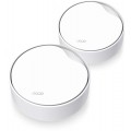 TP-Link WiFi Mesh система TP-Link Deco X50-PoE(2-pack); AX3000, 1x2.5 GE WAN/LAN, 1xGE WAN/LAN