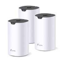 Комплект из трех Mesh Wi-Fi маршрутизаторов TP-Link Deco S7(3-pack) (AC1900, 3xGE LAN, MU-MIMO, 3-pack)