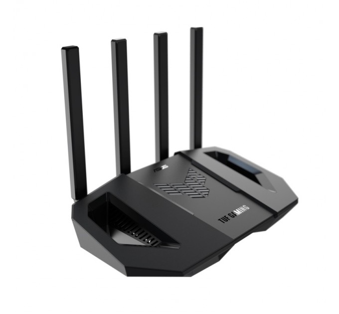 ASUS Бездротовий маршрутизатор Asus TUF Gaming BE3600 (TUF-BE3600) (90IG0900-MO9C00)