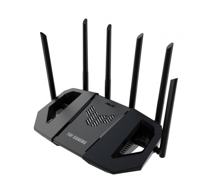 ASUS Бездротовий маршрутизатор Asus TUF Gaming BE6500 (TUF-BE6500) (90IG0920-MO9C00)