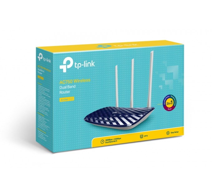 TP-Link Бездротовий маршрутизатор TP-Link Archer C20