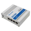 Teltonika Маршрутизатор Teltonika RUTX08 (RUTX08000000) (industrial, 1xGE WAN, 3xGE LAN, USB, MODBUS, 4 pin DC, IP30, ALU Case, RMS, CLI, IoT, монтаж DIN rail)
