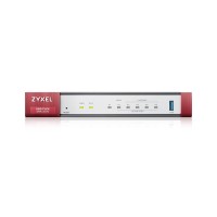 Межсетевой экран ZYXEL USG FLEX 100 (USGFLEX100-EU0111F) (1xGE WAN, 4xGE LAN/DMZ, 1хUSB3.0, AP Controller (8/24), управление 24 AP)
