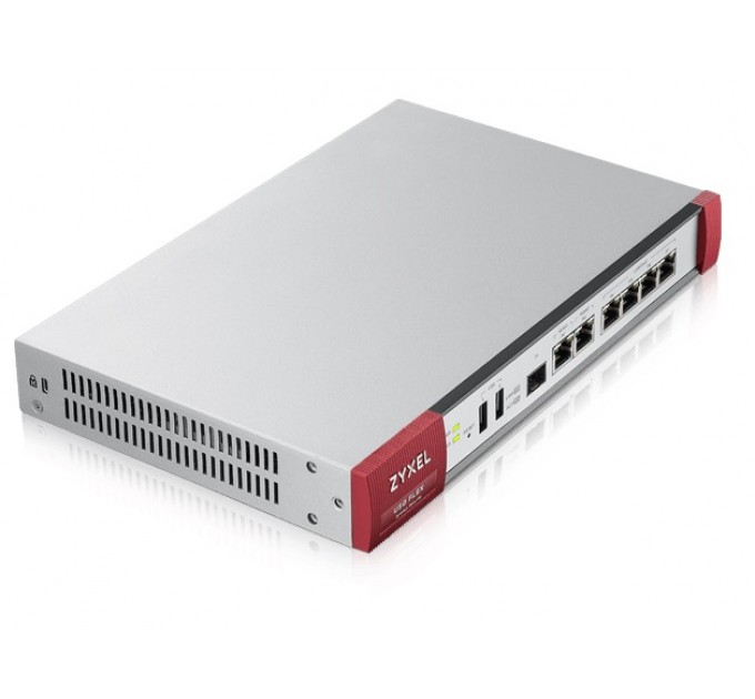 ZyXel Межсетевой экран ZYXEL ZyWALL USG FLEX 200 (USGFLEX200-EU0101F) (2xGE WAN, 4xGE LAN/DMZ, 2xUSB3.0, 1xSFP, AP Controller (8/40))