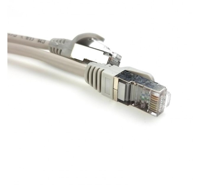 Eserver Патч-корд FTP EServer (FTP CORD-0.5M-GRY) RJ45, Cat.5e, 0.5 м, серый