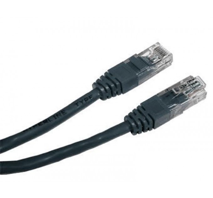 Cablexpert Патч-корд UTP Cablexpert (PP12-1.5M/BK) літий, 50u "штекер із засувкою, 1.5 м, чорний