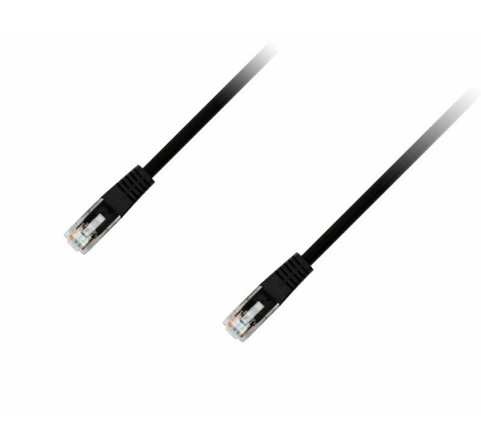 Piko Патч-корд Piko CAT5e UTP Ethernet RJ45, 2 m, Black (1283126474040)