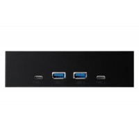 USB-хаб Frime USB 3.1 2 x type A & 2 x type C VL820 Black (ECF-FP2xTA&2xTC.54)