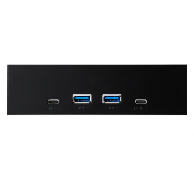 Frime USB-хаб Frime USB 3.1 2 x type A & 2 x type C VL820 Black (ECF-FP2xTA&2xTC.54)