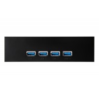 USB-хаб Frime USB 3.1 4 x type A VL820 Black (ECF-FP4xTA.53)