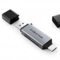 Cabletime Кардридер Cabletime USB3.0 A + USB TYPE C, SD/TF, 5Gbps (CB46G)