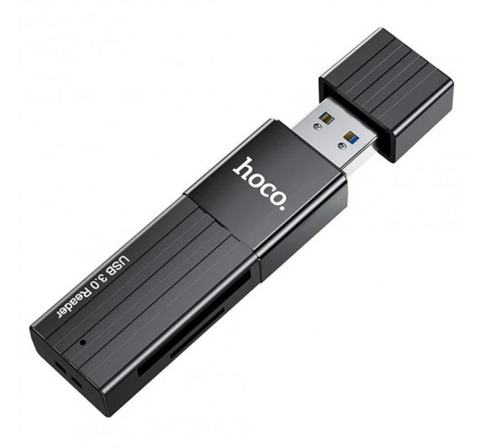 HOCO Кардридер USB3.0 Hoco HB20 Black (HB20U3)