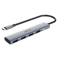 Концентратор Boyye USB-C 4-в-1 (UC-403A)