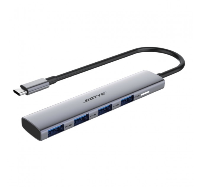 Boyye Концентратор Boyye USB-C 4-в-1 (UC-403A)