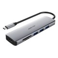 Boyye Концентратор Boyye USB-C 6-в-1 (UC-602)