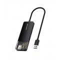 Cabletime Концентратор Cabletime USB - 4 Port USB 3.0, 5Gbps, 0.15 m (CB01B)