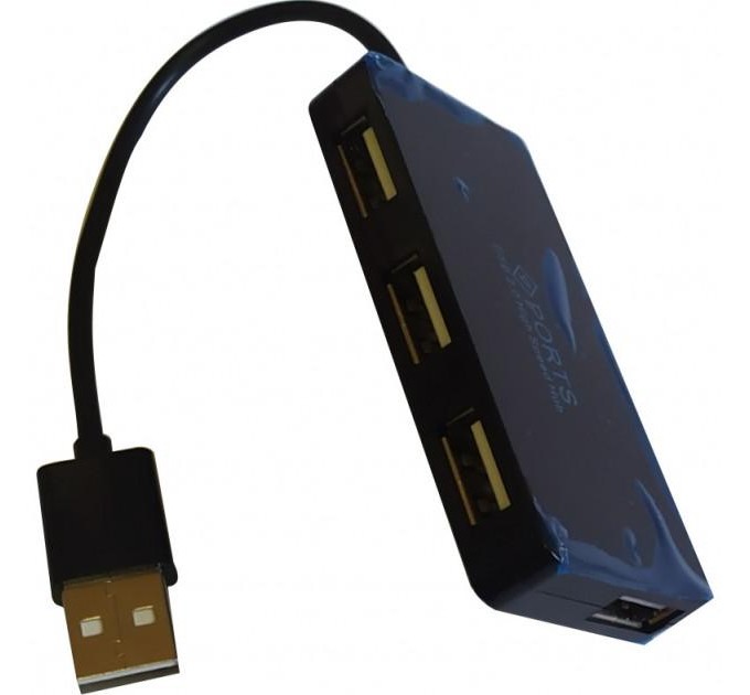 Atcom Концентратор USB 2.0 Atcom TD4005 4хUSB2.0 Black (AT10725)