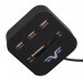 Frime Концентратор USB 2.0 Frime 3хUSB2.0, SD, MS, TF Black (FHC-AllinOne3p2B)