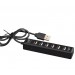 Frime Концентратор USB 2.0 Frime 7хUSB2.0 Black (FH-20040)