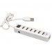 Frime Концентратор USB 2.0 Frime 7хUSB2.0 White (FH-20041)
