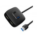 Cabletime Концентратор USB Cabletime 4-Ports, USB3.0 + USB2.0 + Micro B с питанием (CB43B)
