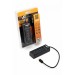 Frime Концентратор USB Frime (1х3.0&3x2.0) Type-C Black (FH-20060)