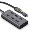Promate Концентратор USB Promate EzHub Grey (ezhub-7.grey)