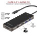 Promate Концентратор USB Promate PrimeHub USB-C Grey (primehub-go.grey)