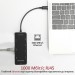 Promate Концентратор USB Promate PrimeHub USB-C Grey (primehub-go.grey)