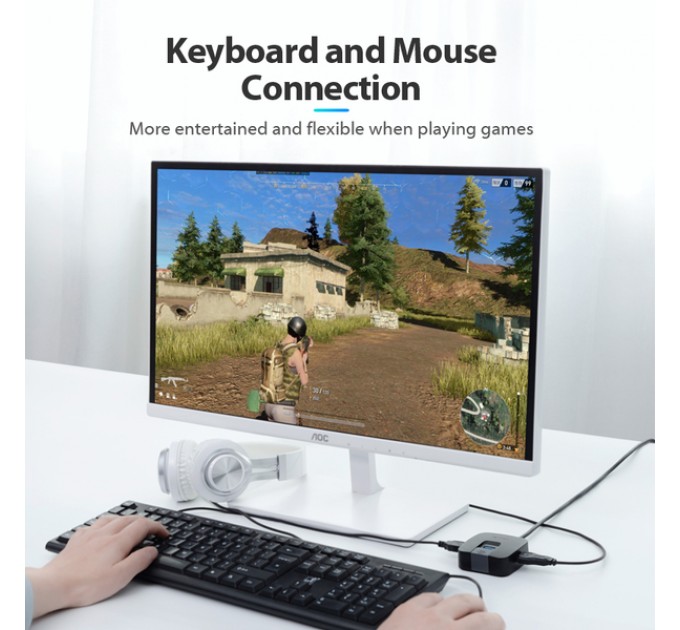 Vention Концентратор Vention 4-Port USB 3.0, 0.5 m (CHBBD)