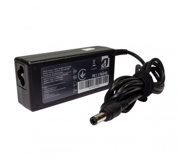 1StCharger Блок живлення 1StCharger для ноутбука Acer 19V 65W 3.16A 6.3х3.0мм (AC1STAC60WC)