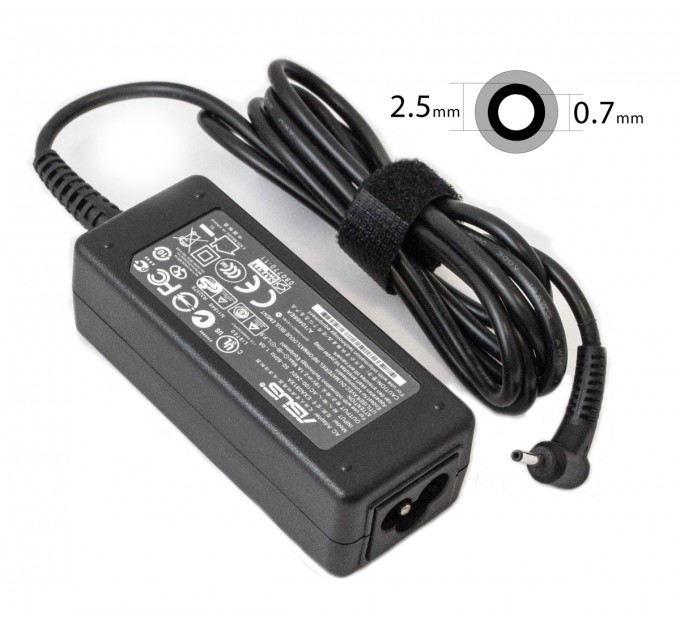 ASUS Блок питания для ноутбука Asus 19V 2.1A 40W 2.5x0.7мм без каб.пит. (AD103012) bulk
