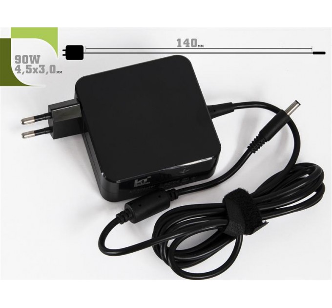 1StCharger Блок живлення 1StCharger для ноутбука Dell 19.5V 90W 4.62A 4.5х3.0мм Wall Mount (WM1ST19.5V90W4530D)