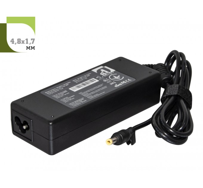1StCharger Блок живлення 1StCharger для ноутбука HP 19V 90W 4.74A 4.8х1.7мм (AC1STHP90WA2)