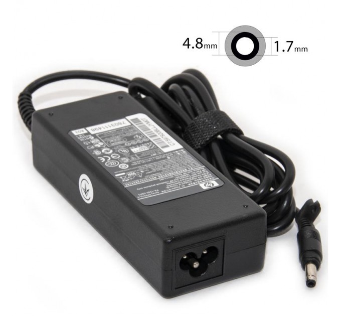 HPE Блок питания для ноутбука HP 18.5V 4.9A 90W 4.8х1.7мм Bullet (AD106015)