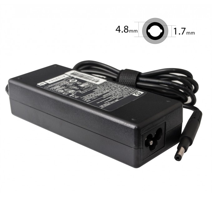 HPE Блок питания для ноутбука HP 19.5V 4.62A 90W 4.8x1.7мм без каб.пит. (AD106008) bulk