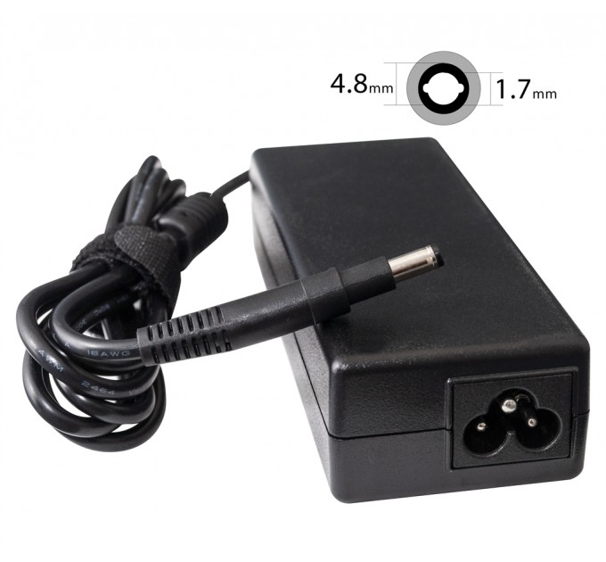 HPE Блок питания для ноутбука HP 19.5V 4.62A 90W 4.8x1.7мм без каб.пит. (AD106008) bulk