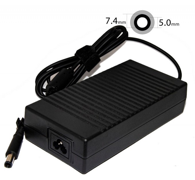 HPE Блок питания для ноутбука HP 19.5V 9.5A 185W 7.4х5мм без каб. пит. (AD106013) bulk