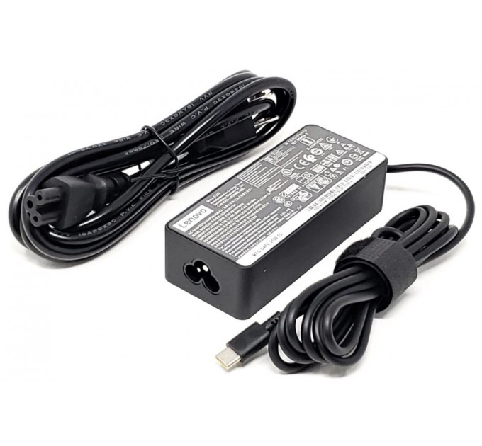 Lenovo Блок питания Lenovo 20V 65W 3.25A USB Type-C + каб. пит. (4X20M26278)