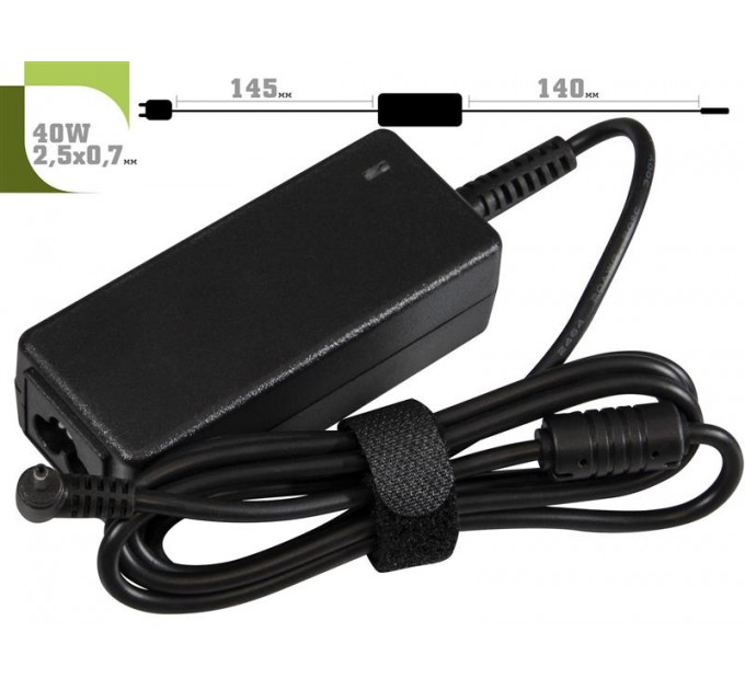 1StCharger Блок питания 1StCharger для ноутбука Samsung 12V 40W 3.33A 2.5х0.7мм + каб.пит. (AC1STSA40WB)
