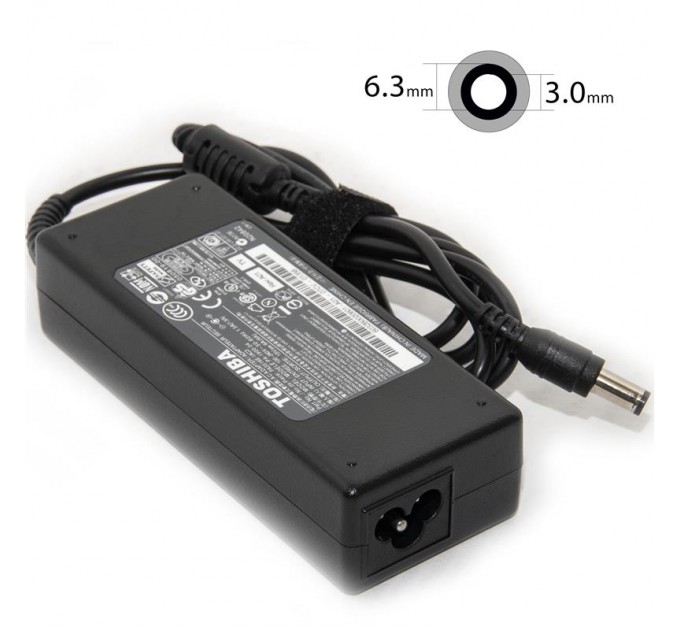 TOSHIBA_ Блок питания для ноутбука Toshiba 15V 6A 90W 6.3х3.0мм (AD113004)