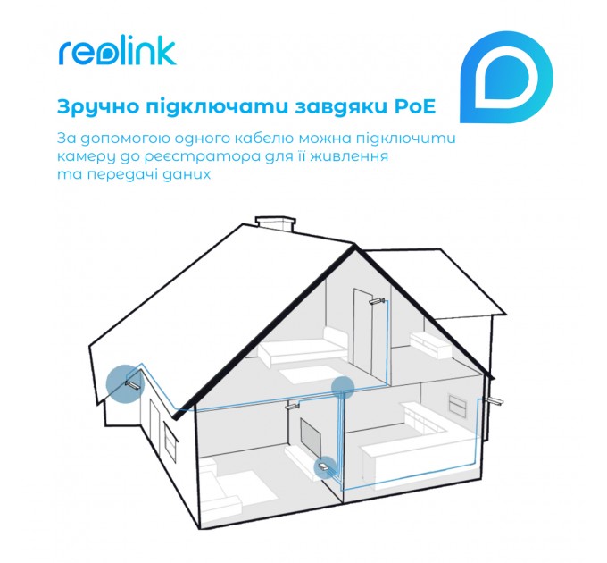 Reolink Видеорегистратор Reolink NVS16 (RLN16-410)